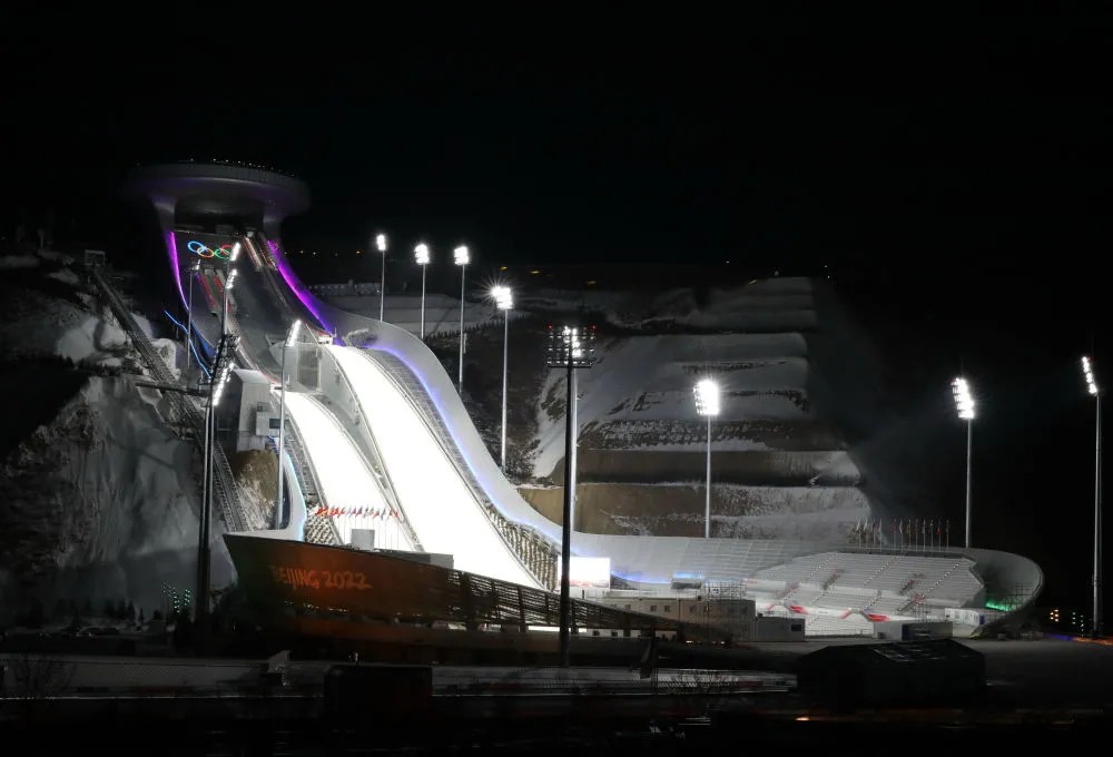 衛星見證，這里如何變身“冬奧小城”