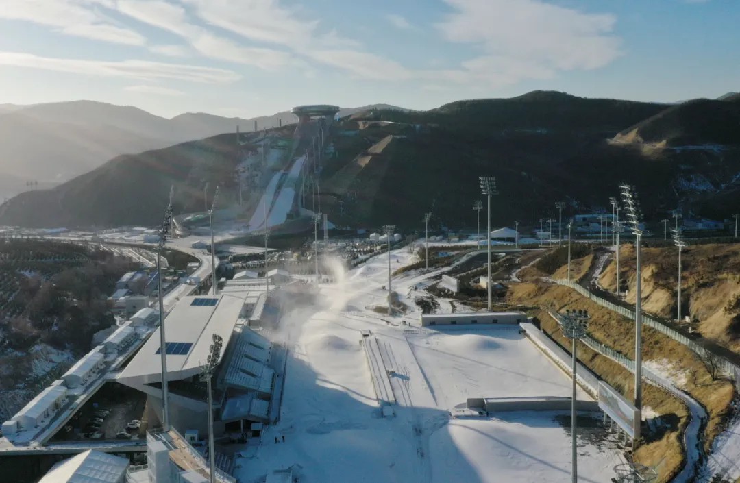 衛星見證，這里如何變身“冬奧小城”