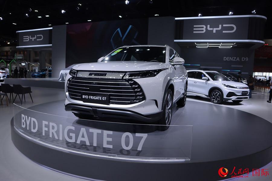 第44屆曼谷國際車展開幕。李百加攝