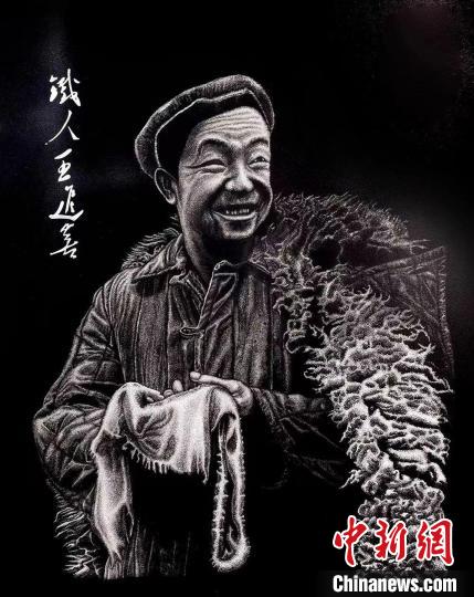 “90后”在酒泉:鍥而不舍,鐵筆生花,他只拿作品說話