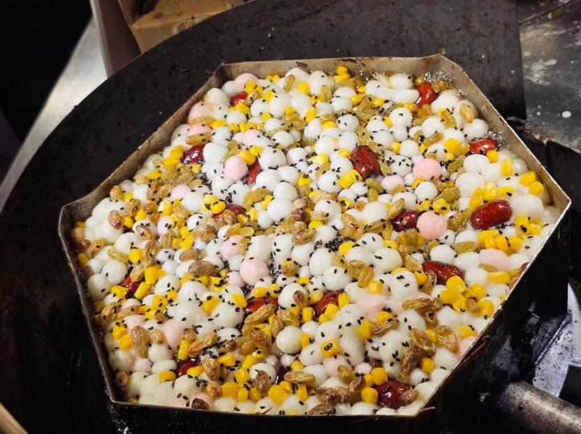 南京特色小吃梅花糕。圖片來源：臺灣“中時新聞網”游定剛攝