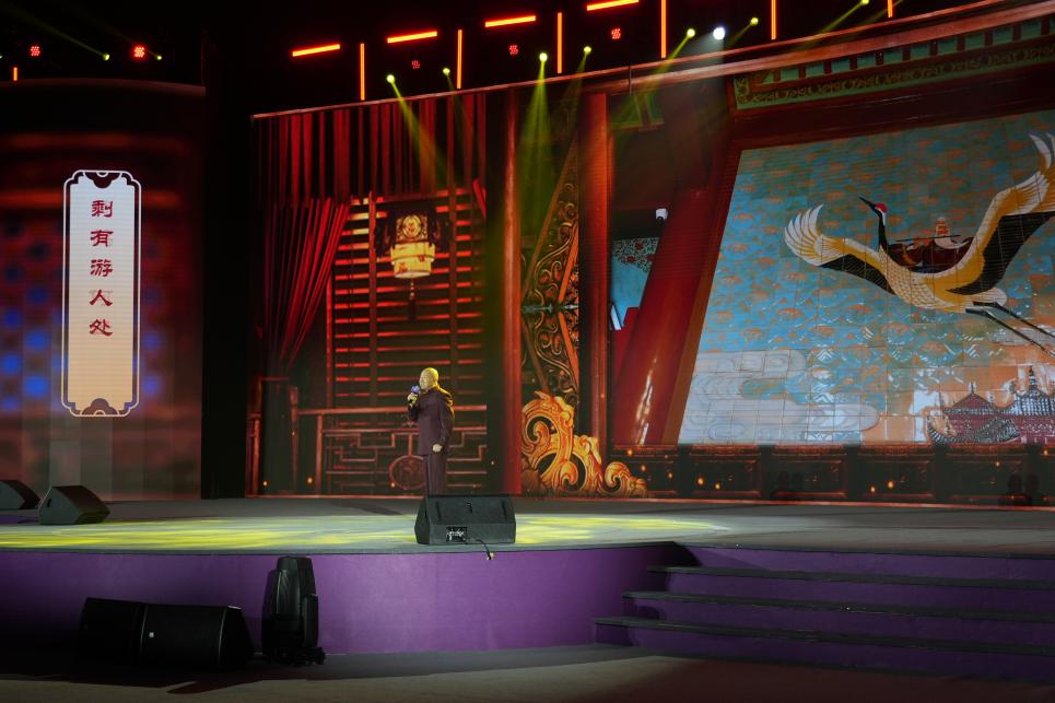 《菩薩蠻·黃鶴樓》節目現場。人民網記者 于凱攝