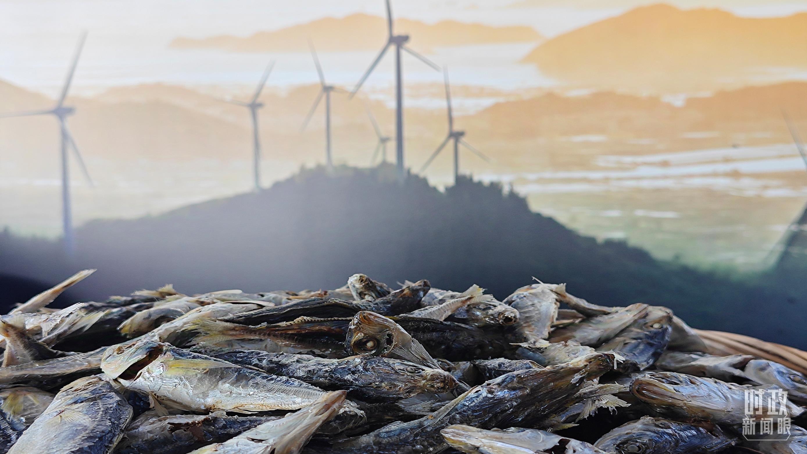 △澳角村的海產品。（總臺央視記者許永松拍攝）