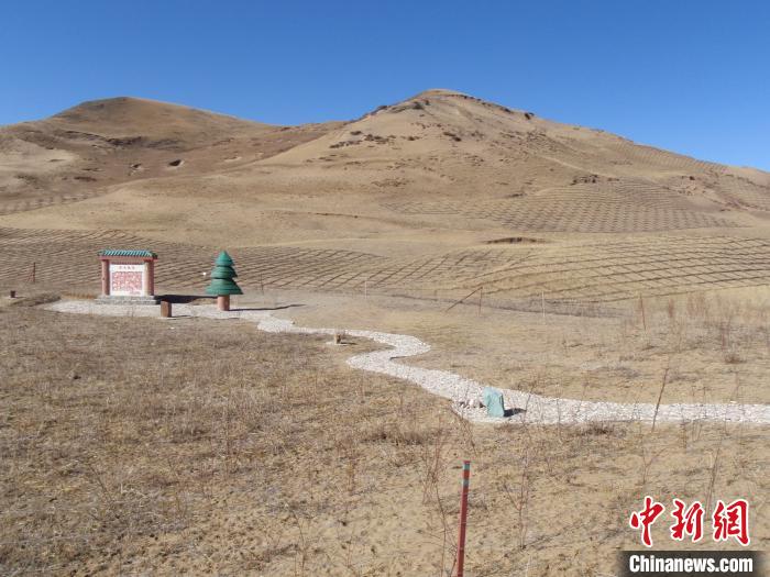 四川省阿壩州若爾蓋縣草原沙化治理前。若爾蓋縣林業和草原局供圖