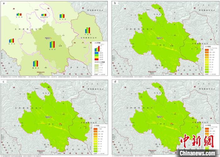 中科院遙感監測顯示：玉樹地震災區恢復重建成效顯著