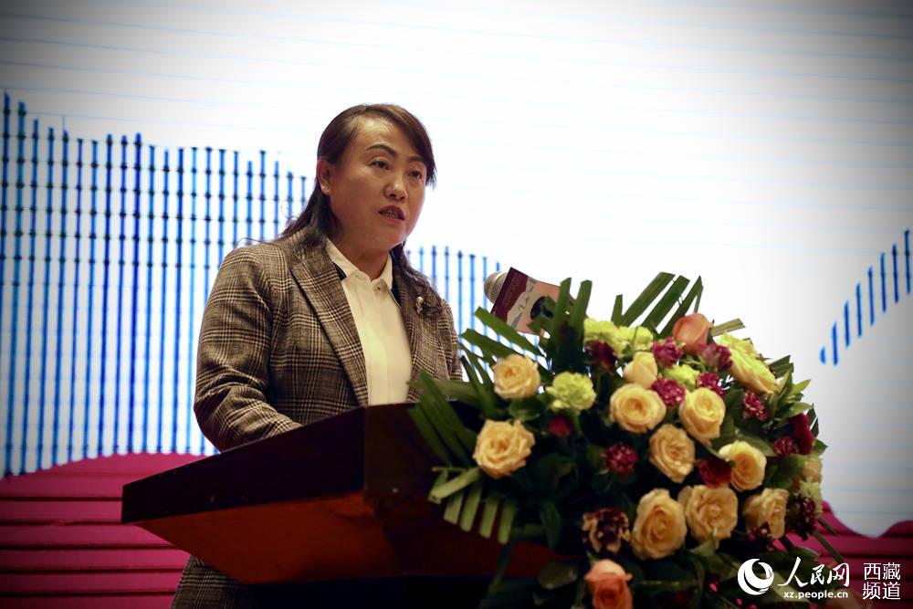 拉薩市旅游發展局相關負責人發言。人民網 次仁羅布攝