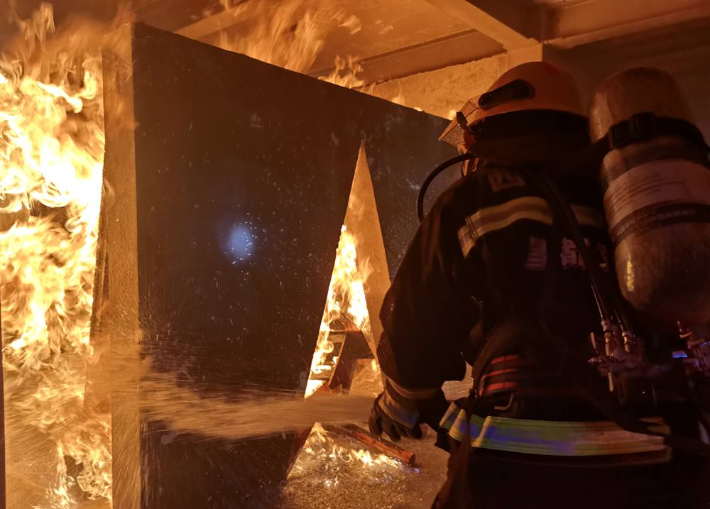 真火內攻實操訓練。