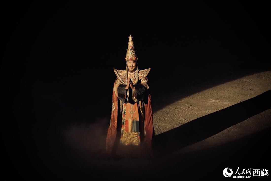 試演現場。人民網次仁羅布攝